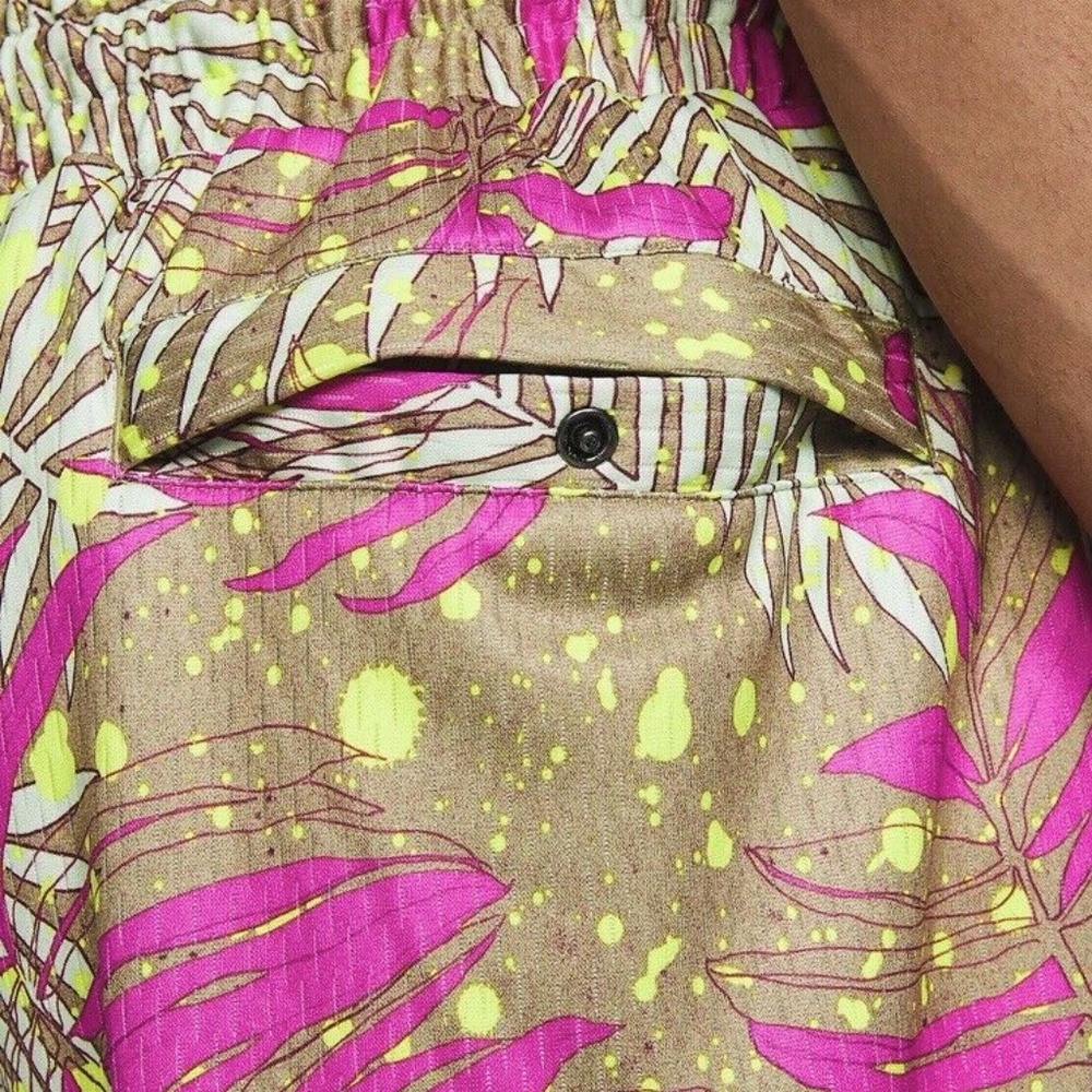 mens large NIKE JORDAN palm floral print shorts - Picture 5 of 6